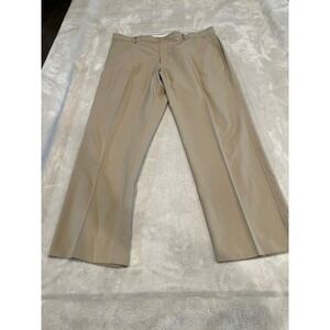 FootJoy Golf Pants Flat Front Lightweight Performance Khaki‎ Beige W42 L34